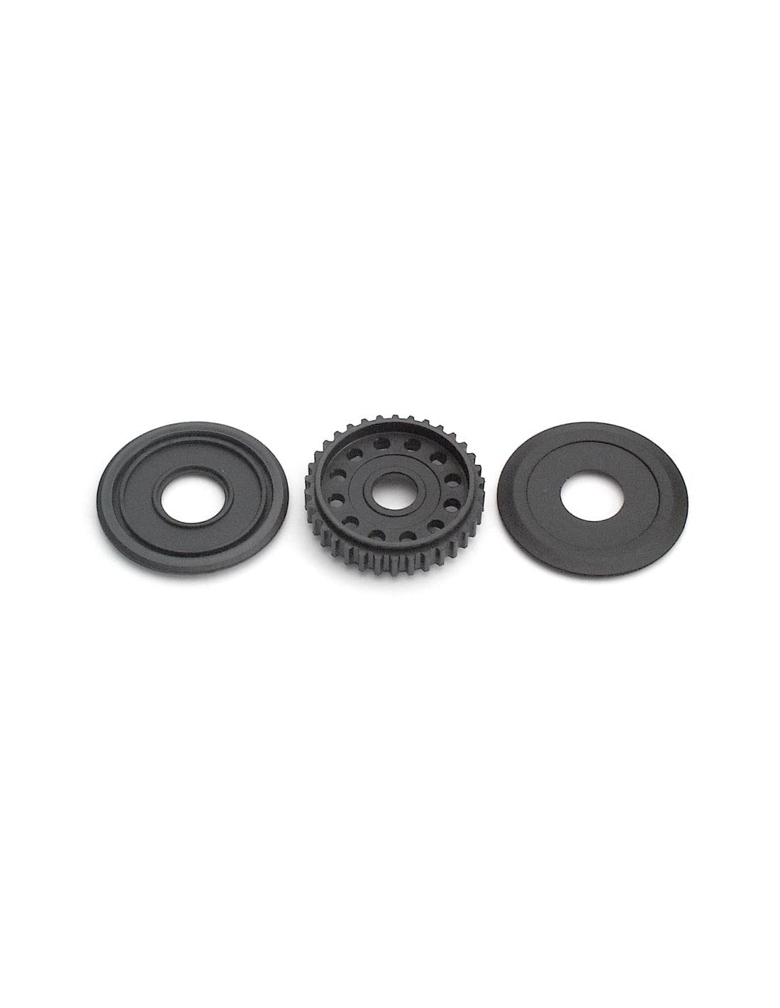 DIFF PULLEY 34T WITH LABYRINTH DUST COVERS