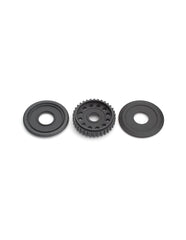 DIFF PULLEY 34T WITH LABYRINTH DUST COVERS