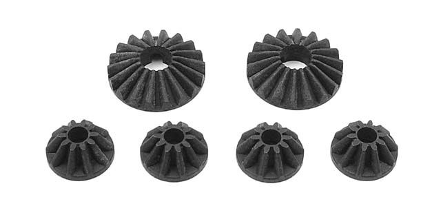 STEEL DIFF BEVEL & SATELLITE GEARS (2+4)