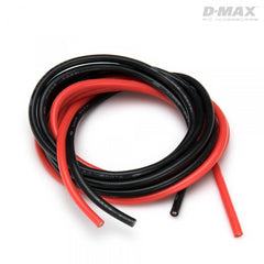 DYNOMAX Wire Red & Black 14AWG D2/3.6mm x 1m