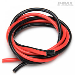 D-MAX Wire Set Red & Black - 8AWG 1+1m