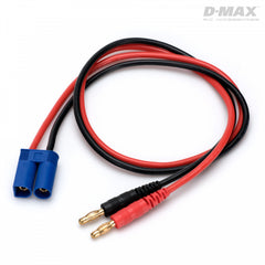 DYNOMAX Lade kabel EC5 med 4mm Banankontakter 50cm 9694