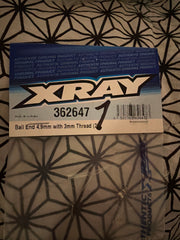 BALL END 4.9MM WITH THREAD 3MM (1) KUN 1 STK