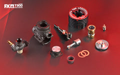 FX T300 TUNED - COMBO: ENGINE + MUFFLER 2696 + MANIFOLD - SHORT