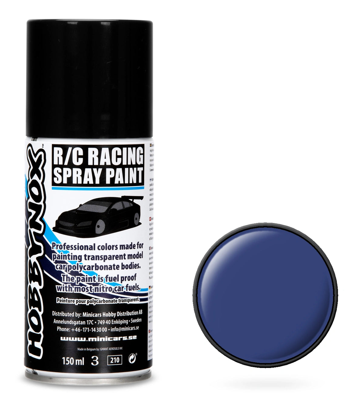 HOBBYNOX Blue R/C Racing Spray Paint 150 ml