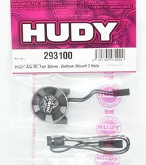 HUDY ALU RC FAN 30MM - BOTTOM MOUNT 2 HOLE
