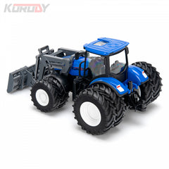 KORODY Tractor with double wheels and blade RC RTR 1:24