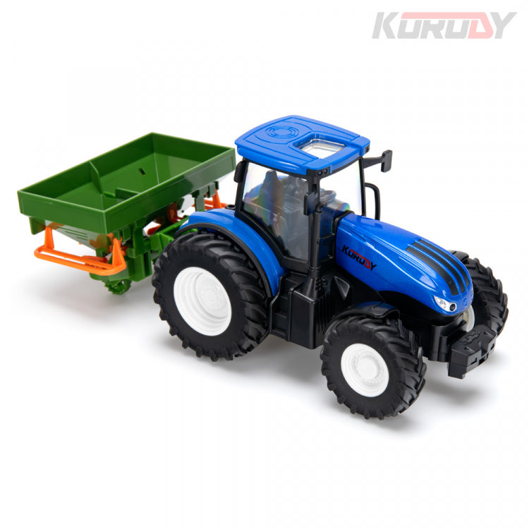 KORODY Tractor with fertilizer spreader RC RTR 1:24