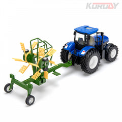 KORODY Tractor with haytedder RC RTR 1:24