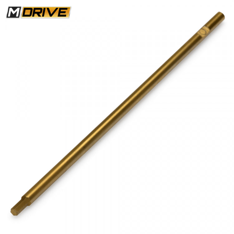 M-DRIVE 2.0mm Pro TiN Allen Straight Hex Spare Bits 2.0mm