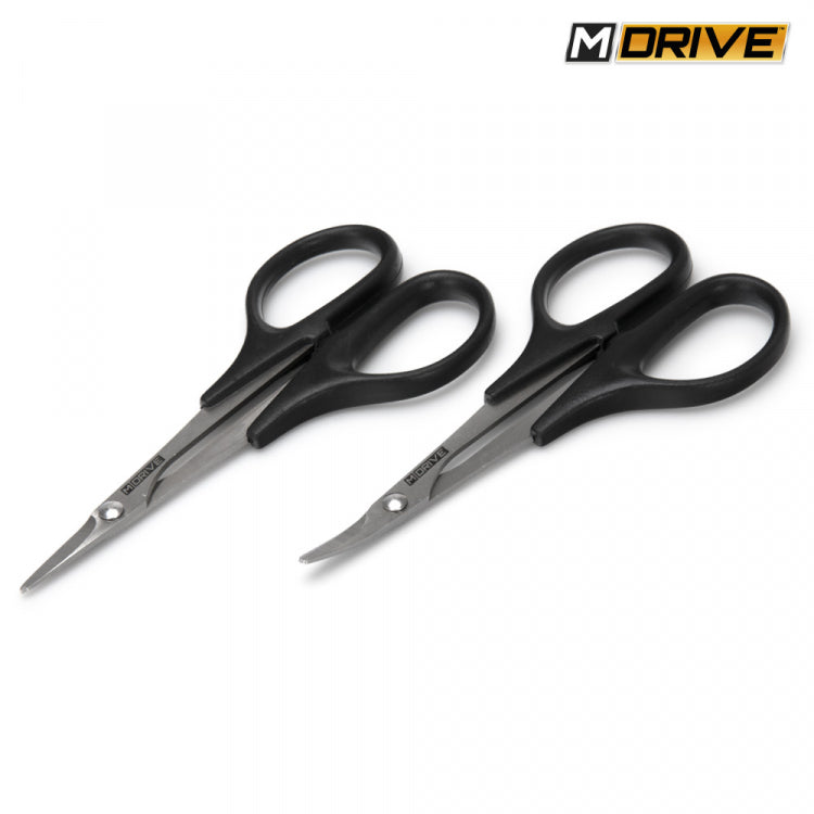 M-DRIVE Scissor Set - Big Curve & Straight saks