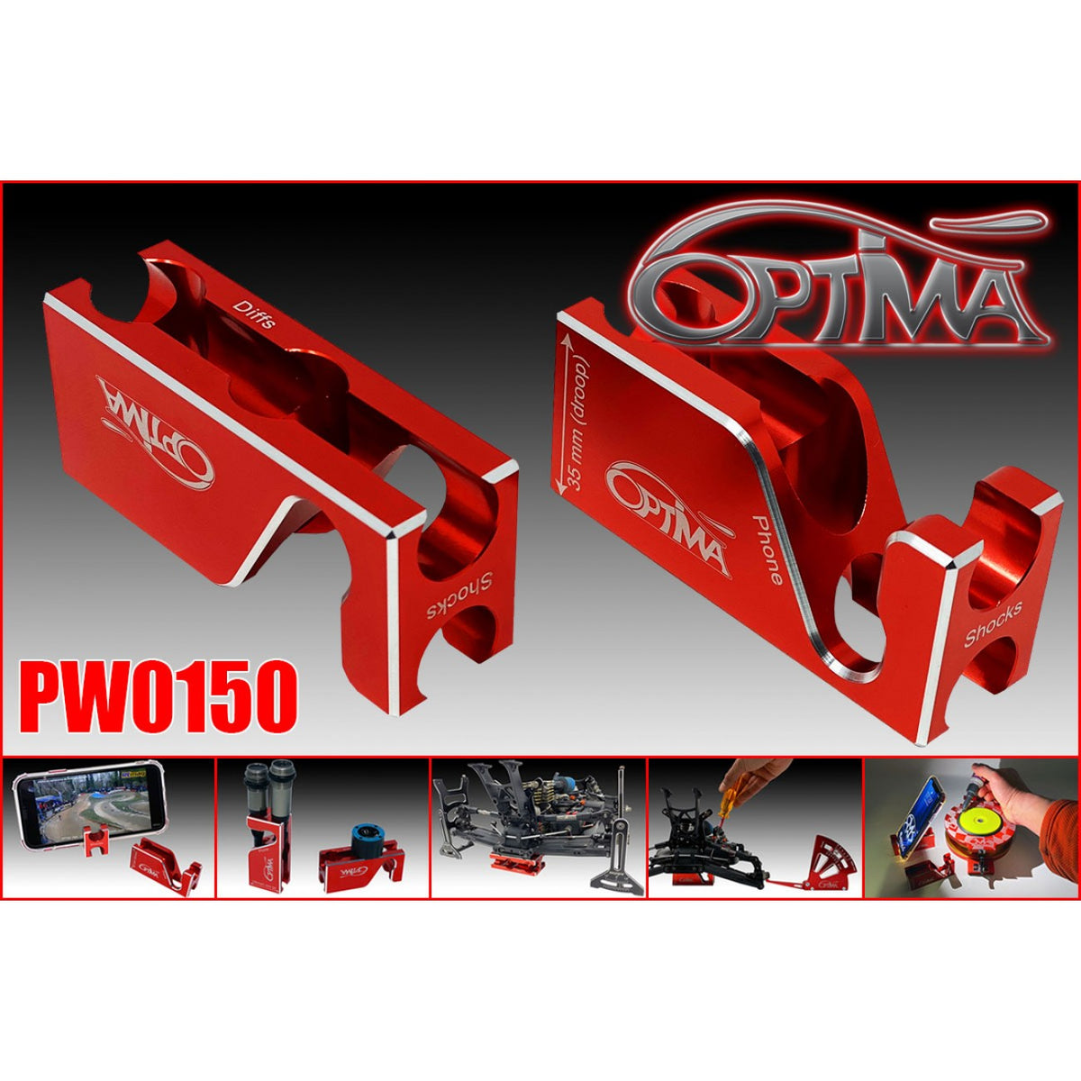 OPTIMA multi function car stand
