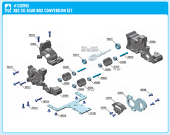 XB2 5G GEAR BOX CONVERSION SET 320905