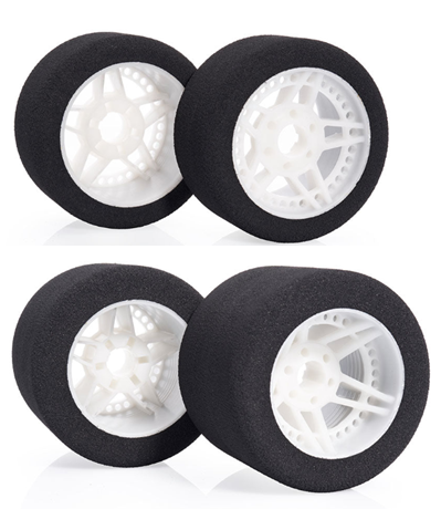 MATRIX REAR FIVE UGRIP LIGHT 32 og 35 Shore RC Model Tires 4 stk. (SØLV PAKKER)