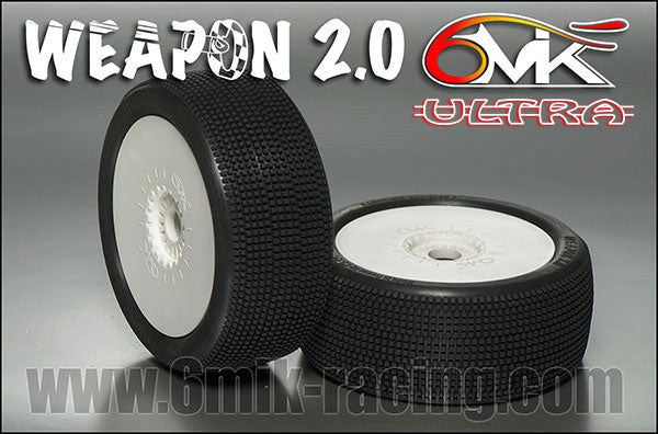6MIK WEAPON 2.0 INTER (2pcs) (white rims)