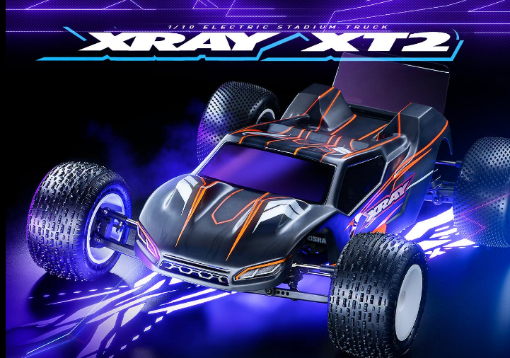 XRAY XT2C'28 - 2WD 1/10 ELECTRIC STADIUM TRUCK - CARPET EDITION