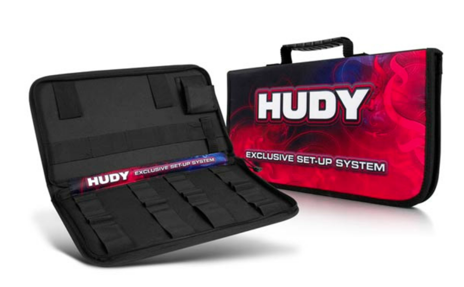 HUDY SET-UP BAG FOR 1/10 TOURING CARS, 1/10 & 1/12 PAN CARS, 1/10 FORMULA