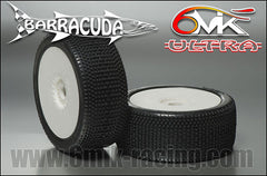 6MIK "Barracuda" Tyres glued on rims - Green compound (pair)