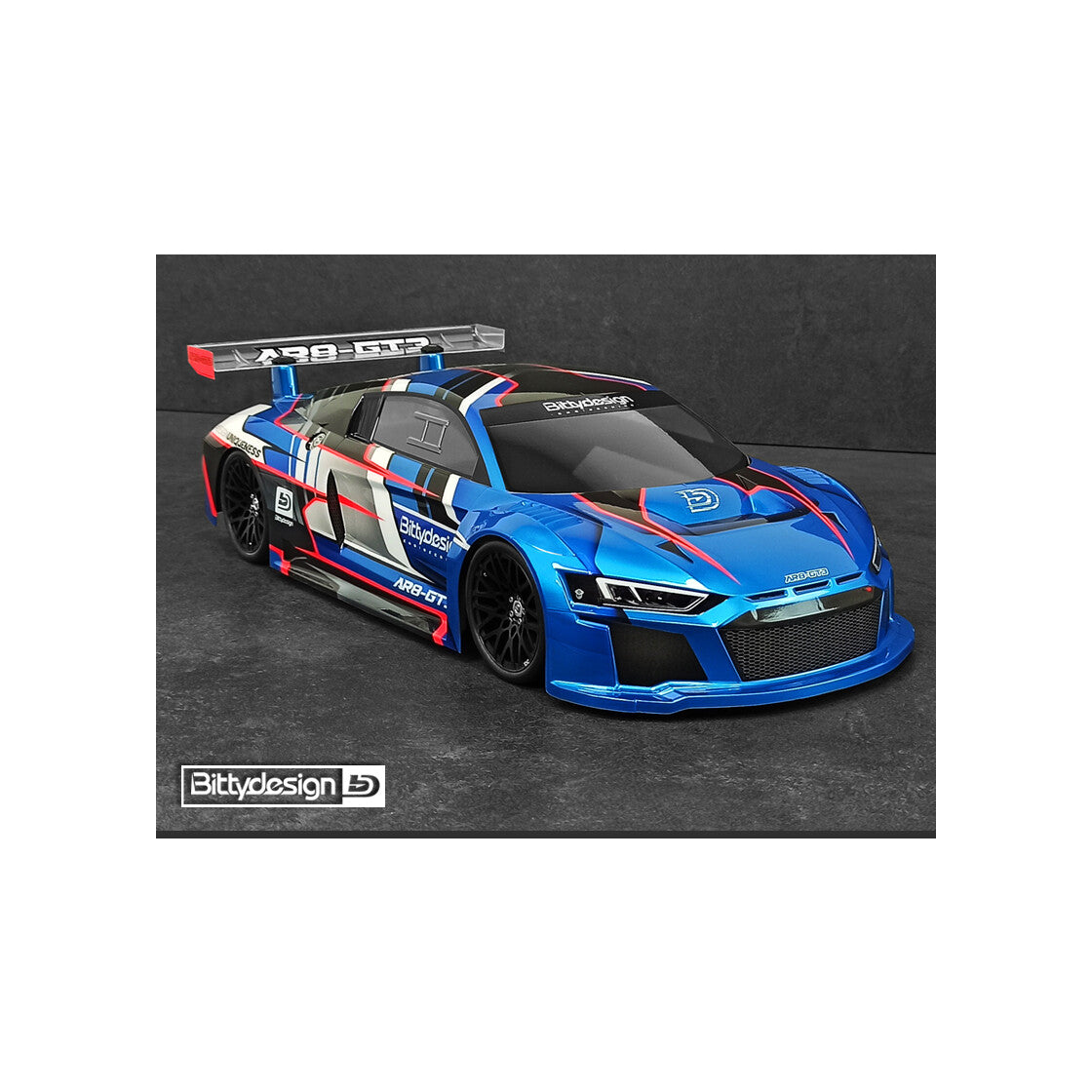 Bittydesign AR8-GT3 1/10 GT clear body 190mm