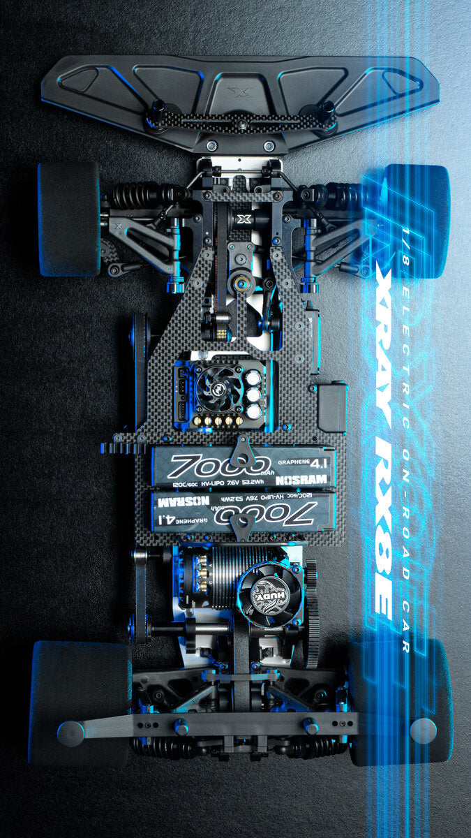 XRAY RX8E'26 - 1/8 ELECTRIC ON-ROAD CAR