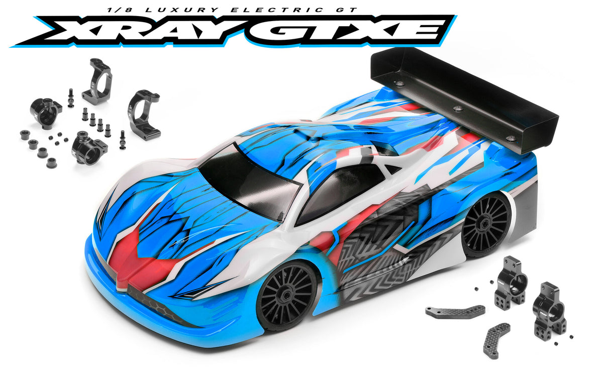 XRAY GTX/GTXE ALU FRONT & REAR SUSPENSION CONVERSION SET