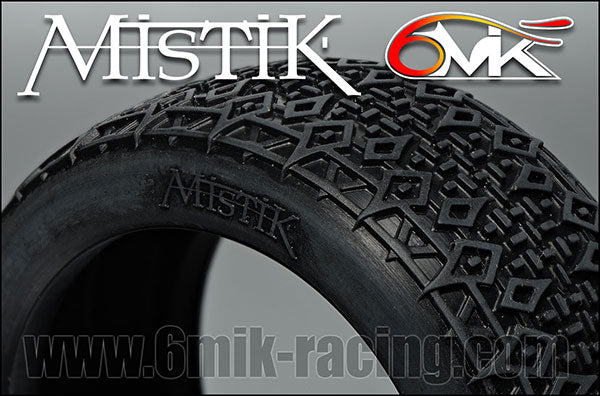 MISTIK Tyres in GREEN compound (1 pair of tyres only)