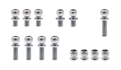 OFFICINARC DOLCE VITA BALL STUD KIT TITANIUM FOR XRAY X4