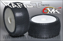 6MIK "Rapid-T" Tyres in compound + rims + ULTRA Inserts (pair) TRUGGY