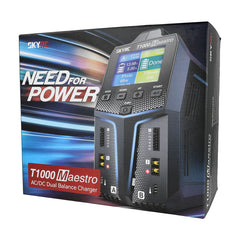 SKYRC T1000 Maestro Laddare AC/DC 2x20A 1000W