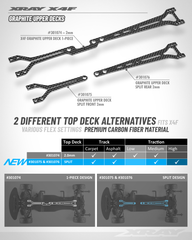 X4F GRAPHITE UPPER DECK - SPLIT FRONT - 2.0MM