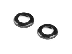 XLP ALU SHOCK CAP-NUT - BLACK (2)