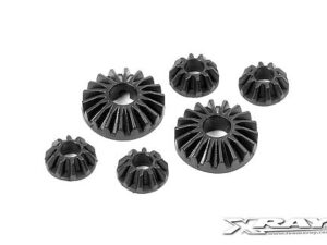 COMPOSITE GEAR DIFF BEVEL & SATELLITE GEARS (2+4)