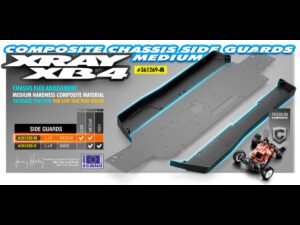 XB4 Composite Chassis Side Guards L+R - Medium